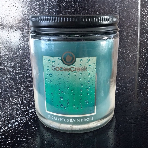 🆕35+Hrs. Eucalyptus Rain Drops Single Wick Candle - Picture 1 of 3